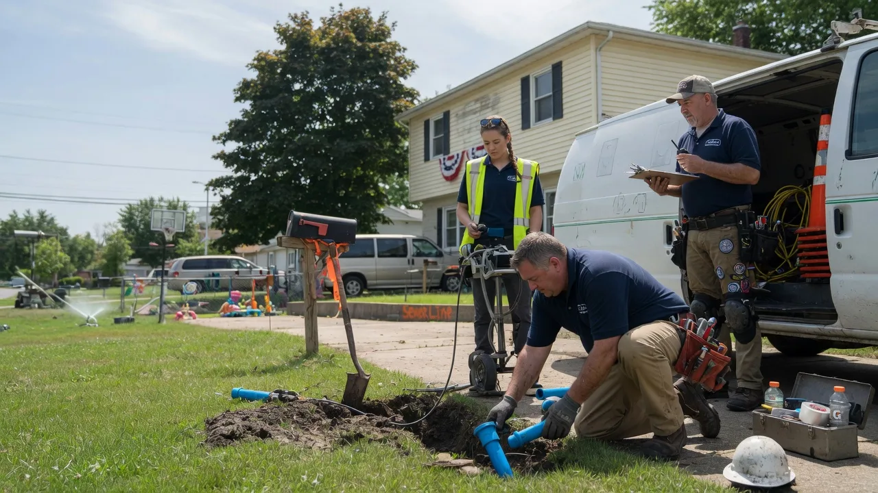 Slab Leak Repair in Parker City, IN near me